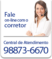 Fale on-line com o corretor - Central de Vendas 11 98873-6670